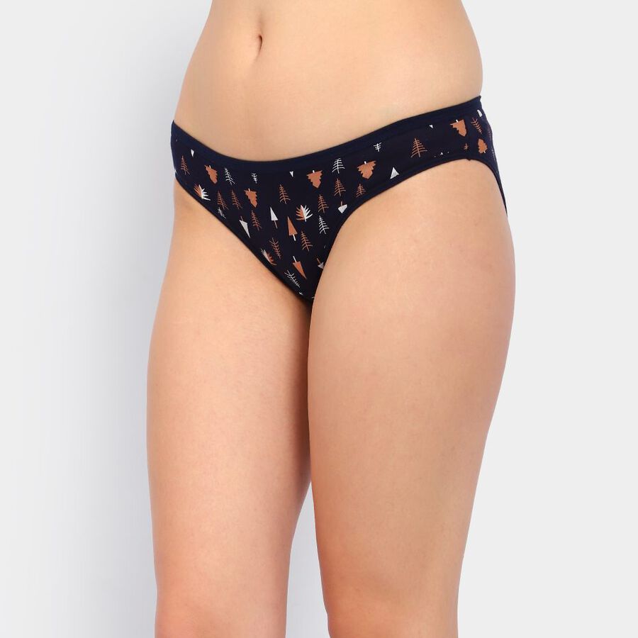 Ladies' Cotton Panty, Navy Blue, large image number null